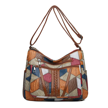 SIERRA - PATCHWORK SHOULDER BAG