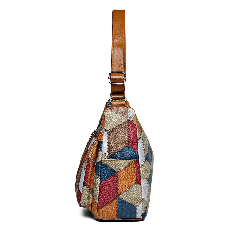 SIERRA - PATCHWORK SHOULDER BAG
