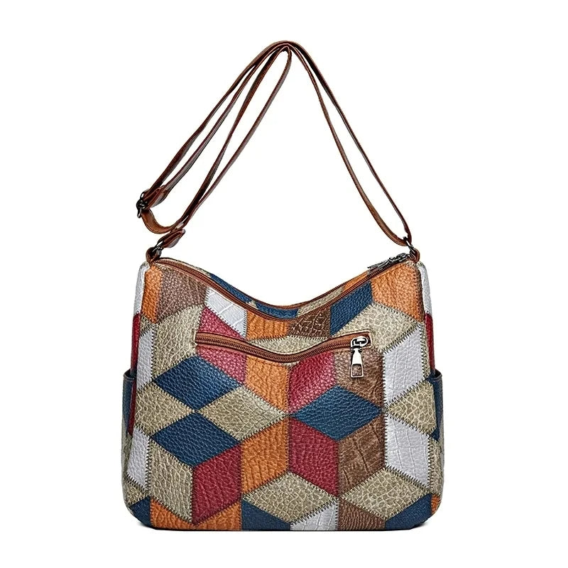 SIERRA - PATCHWORK SHOULDER BAG