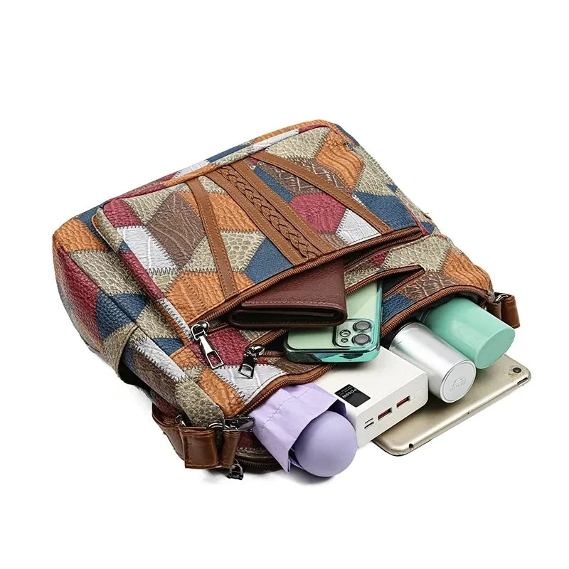 SIERRA - PATCHWORK SHOULDER BAG