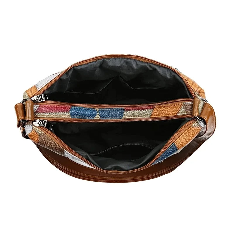 SIERRA - PATCHWORK SHOULDER BAG