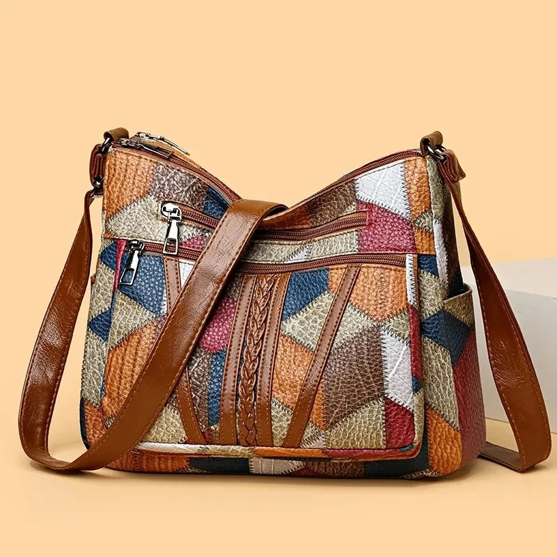 SIERRA - PATCHWORK SHOULDER BAG