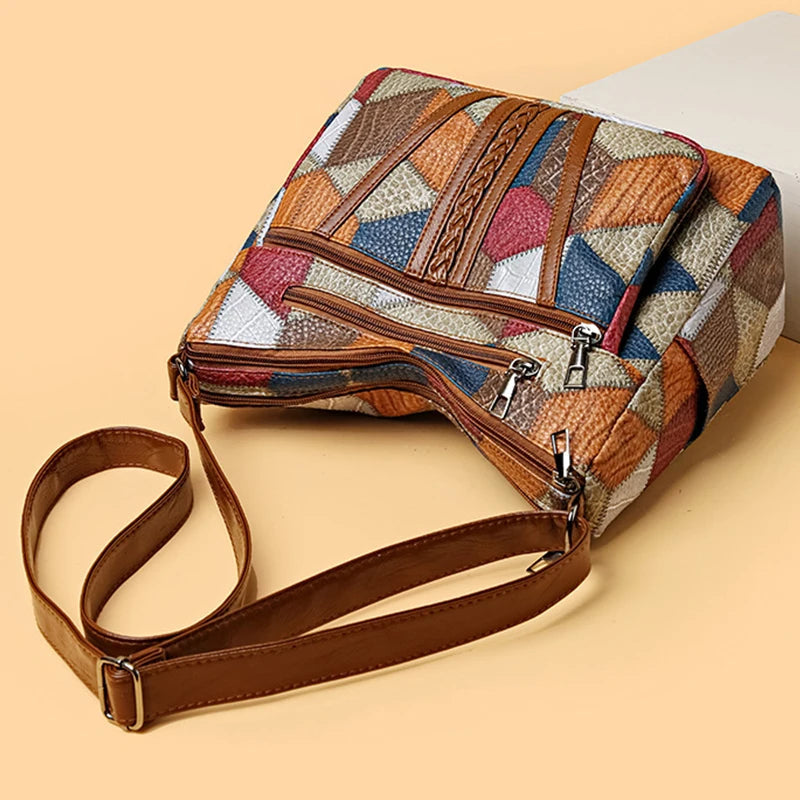 SIERRA - PATCHWORK SHOULDER BAG