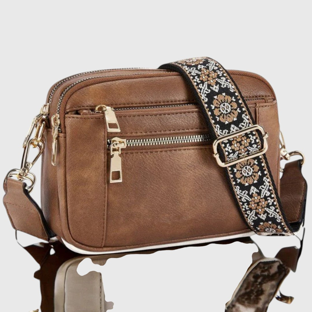 Celestra – Shoulder Bag With Floral Strap