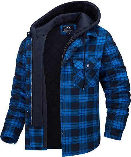 FERENO™ – MEN’S PLAID HOODED JACKET
