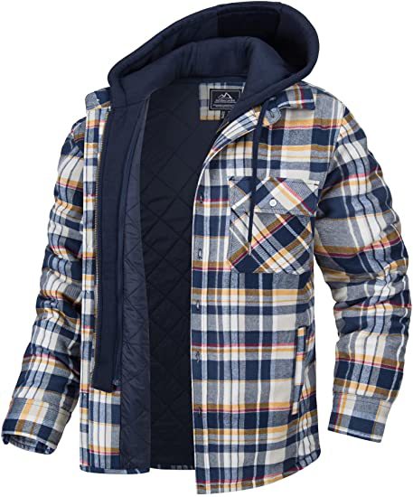 FERENO™ – MEN’S PLAID HOODED JACKET