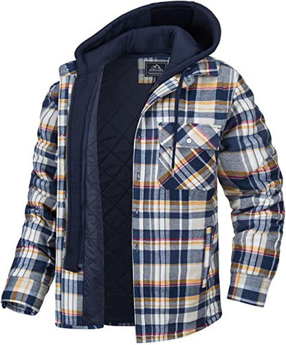 FERENO™ – MEN’S PLAID HOODED JACKET
