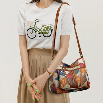 SIERRA - PATCHWORK SHOULDER BAG