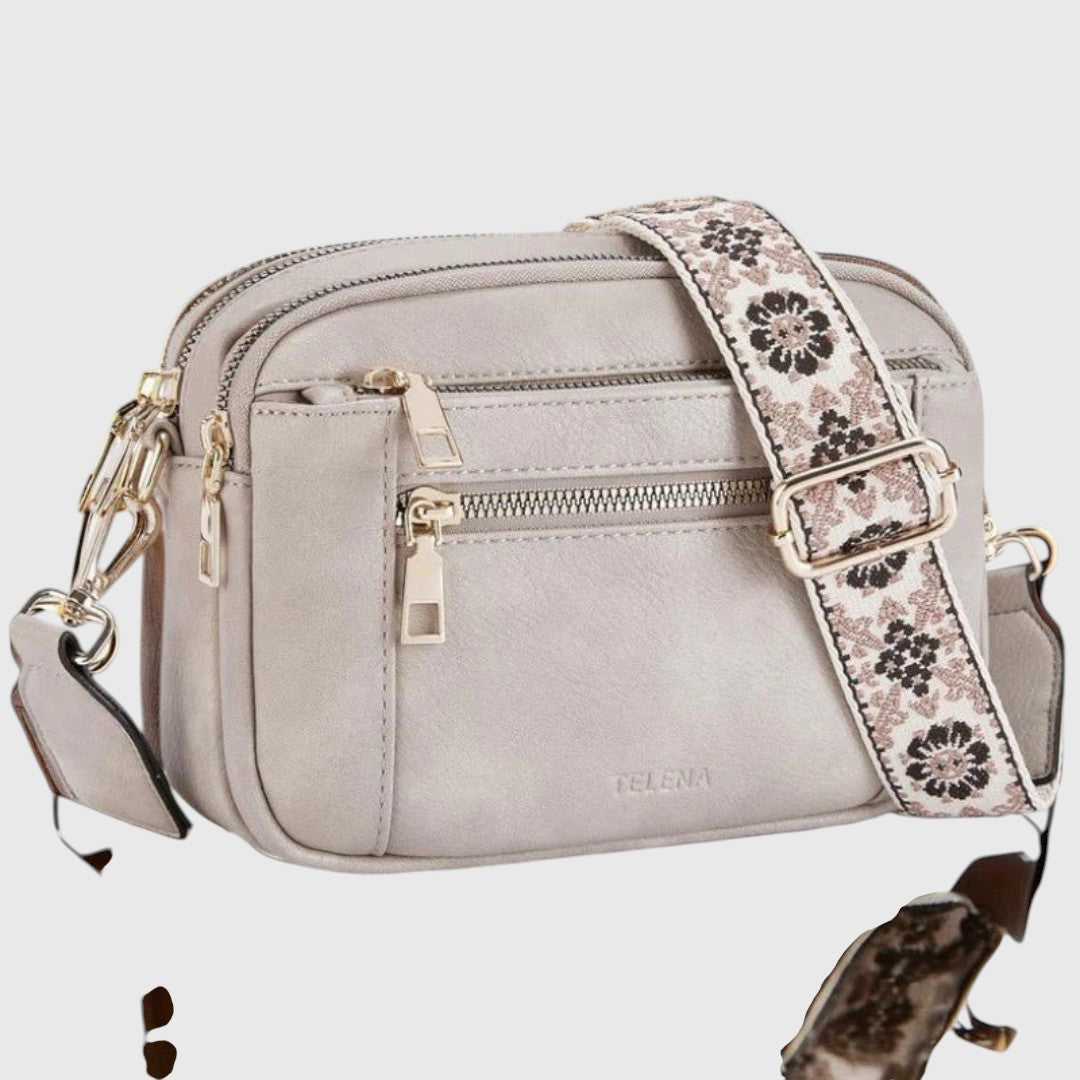 Celestra – Shoulder Bag With Floral Strap