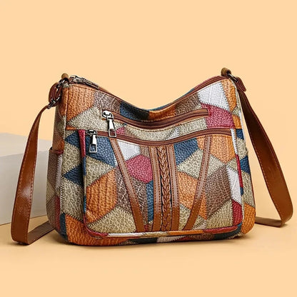 SIERRA - PATCHWORK SHOULDER BAG