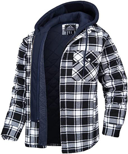 FERENO™ – MEN’S PLAID HOODED JACKET
