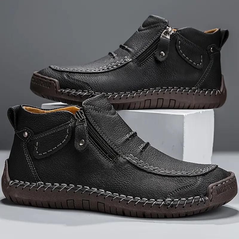 Lorenzo - Orthopedic Leather Shoes