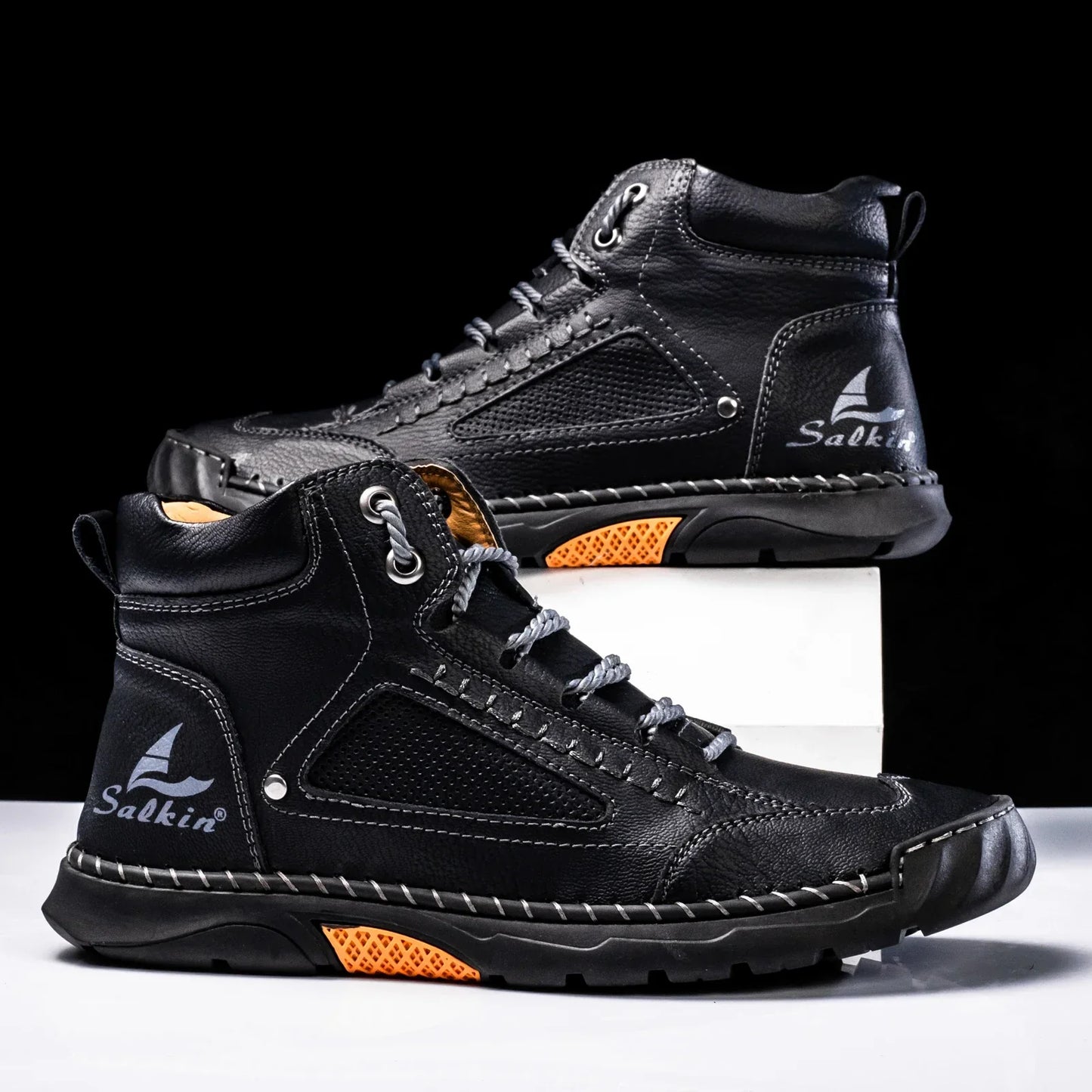 St. Moritz – Premium Leather High Top Shoes