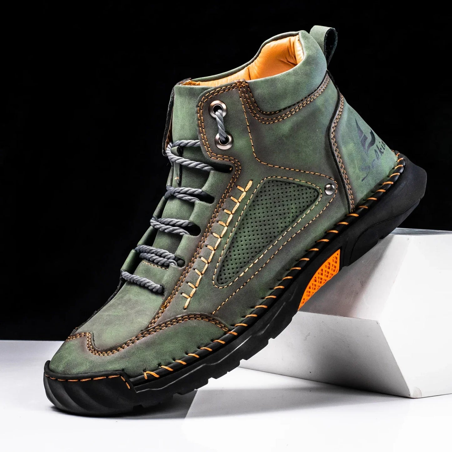 St. Moritz – Premium Leather High Top Shoes