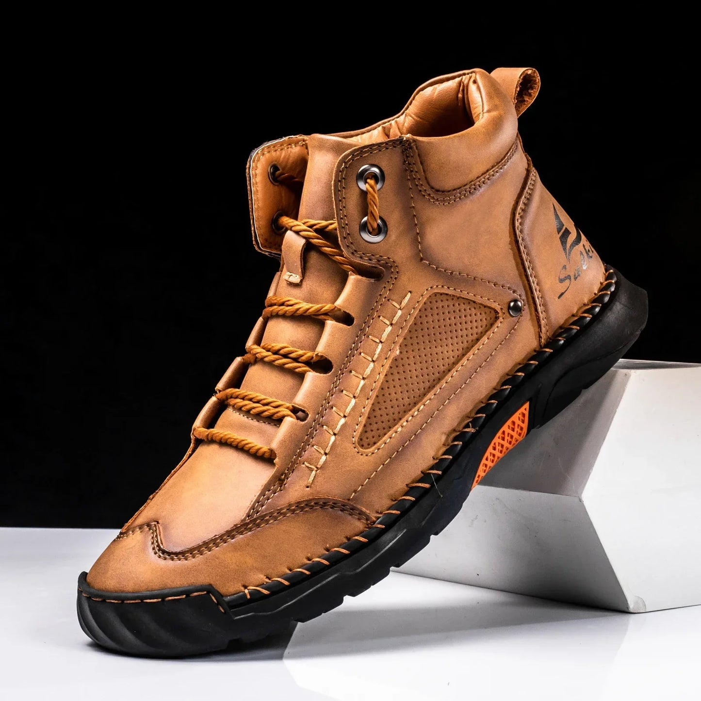 St. Moritz – Premium Leather High Top Shoes