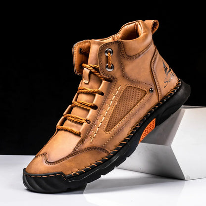 St. Moritz – Premium Leather High Top Shoes
