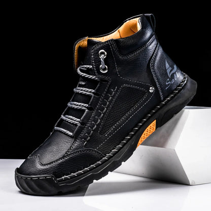 St. Moritz – Premium Leather High Top Shoes