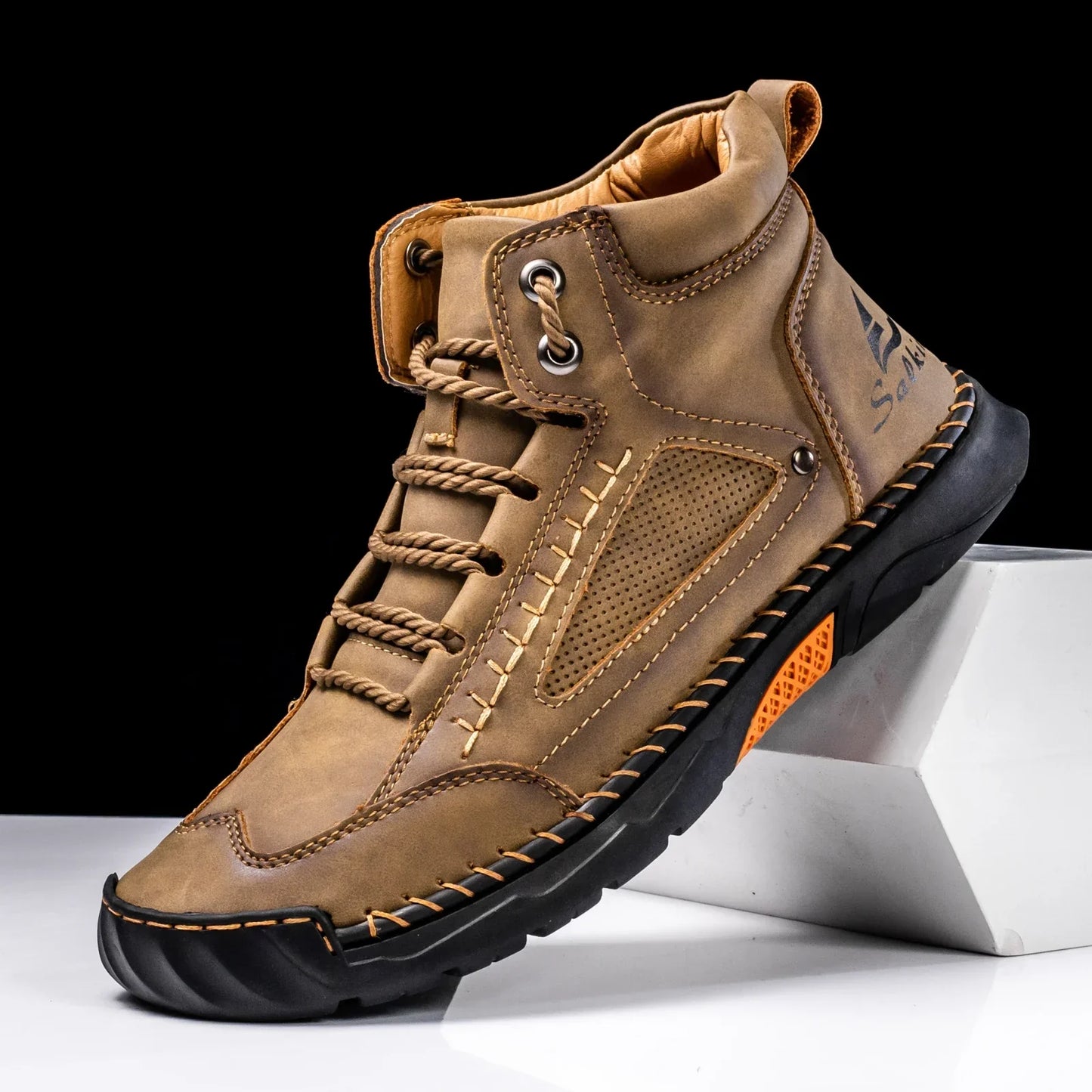 St. Moritz – Premium Leather High Top Shoes