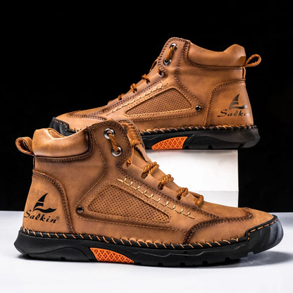 St. Moritz – Premium Leather High Top Shoes