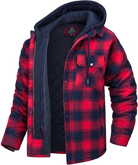 FERENO™ – MEN’S PLAID HOODED JACKET