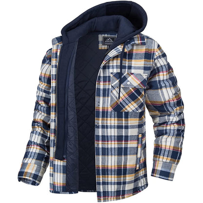 FERENO™ – MEN’S PLAID HOODED JACKET