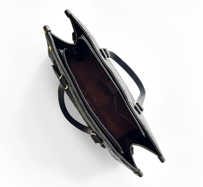 Lunch Tote Bag for Women – 15.6" Laptop Work Bag with Insulated Lunch Compartment, Quilted Handbag for Office, Travel & Daily Use